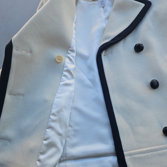 J. Crew Cream and Black Utility Jacket - Picture 10 of 14